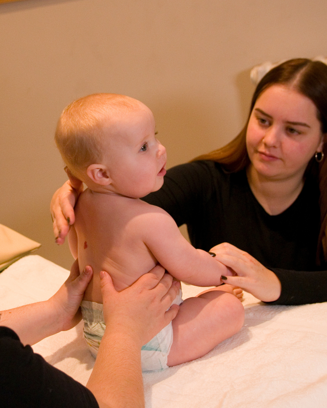 Baby & Parent led osteopathy appointment 